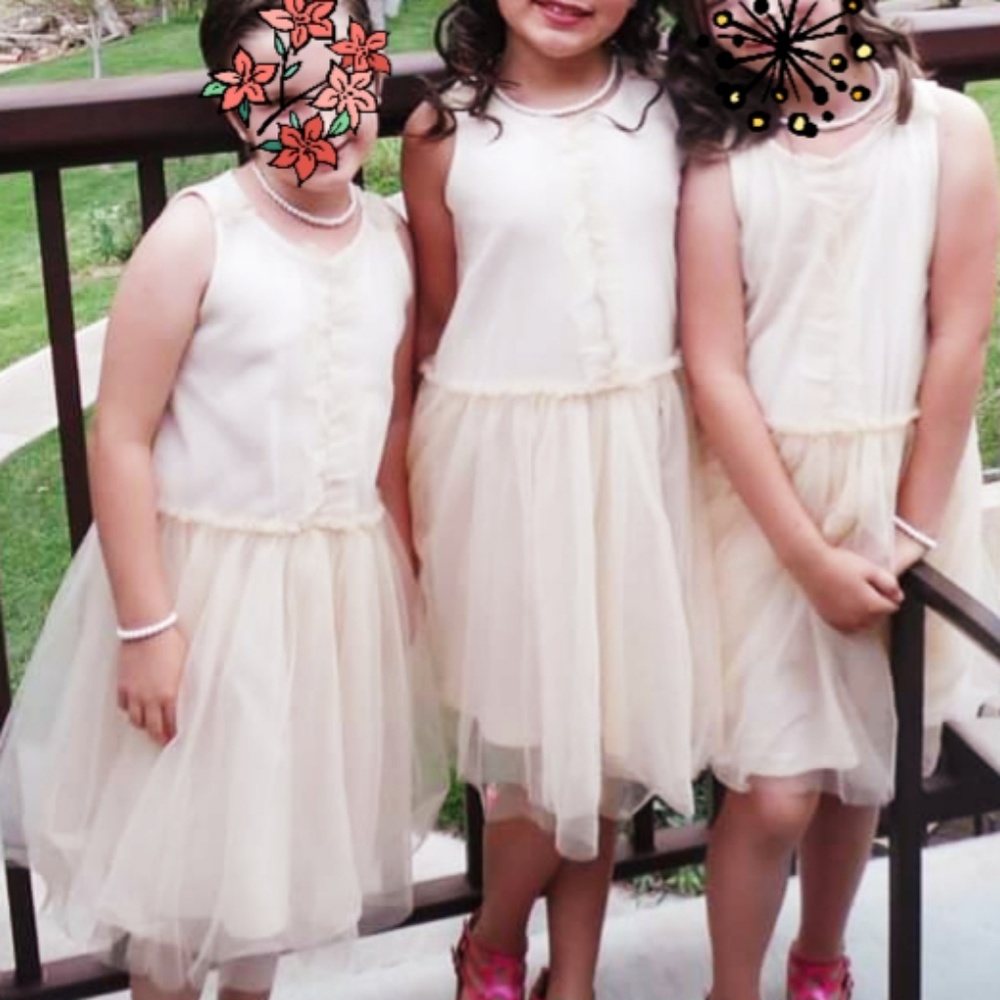 J Crew girl's formal dress